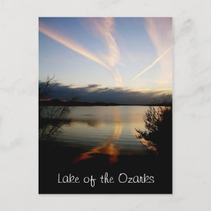 Sjö av den Ozarks vykortet Vykort