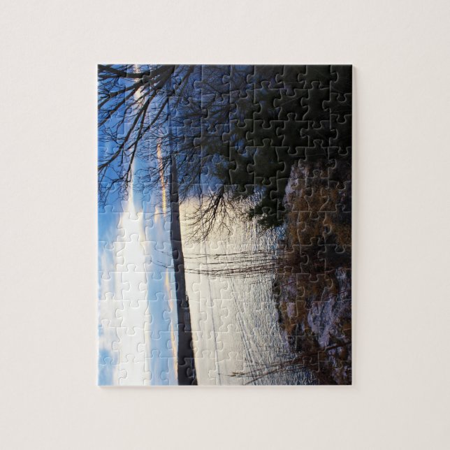 Sjö av det Ozarks pussel (Vertikal)