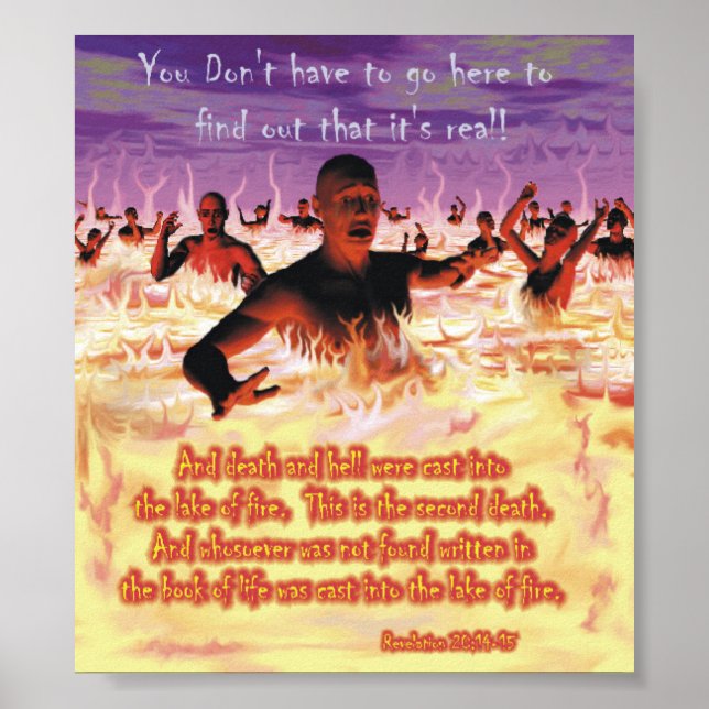 Sjö av elden! poster (Framsidan)