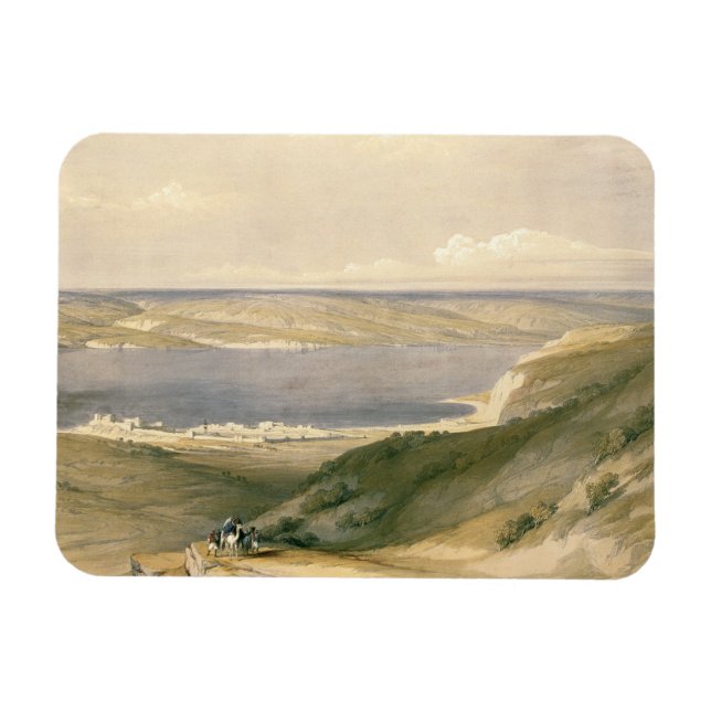 Sjö av Galileo eller Genezareth, tittar mot Bash Magnet (Horisontell)