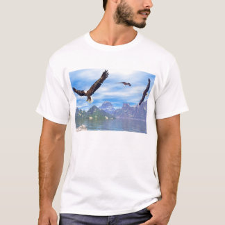 Sjö av örnarna t-shirt