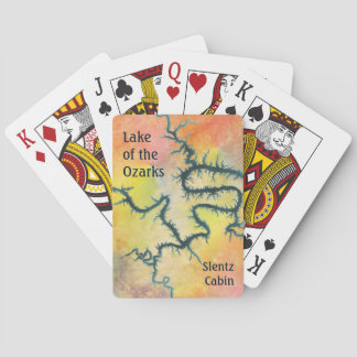 Sjö av Ozarksen Missouri Spel Kort