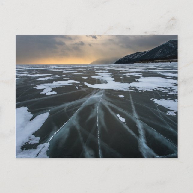 Sjö Baikal, Ryssland Vykort (Framsida)