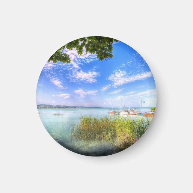 Sjö Balaton Ungern Magnet (Framsidan)