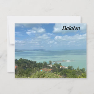 Sjö Balaton Vykort