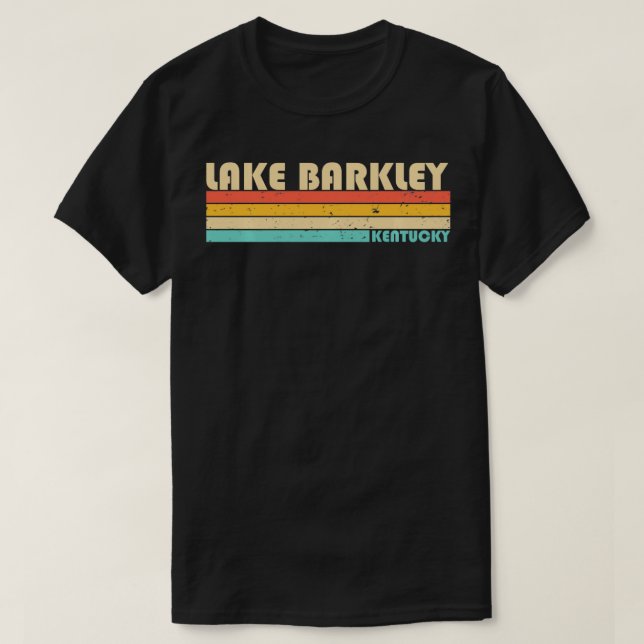 SJÖ BARKLEY KENTUCKY Funny Fishing Camping (Sommar T Shirt (Design framsida)