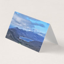 Sjö Bellfield från Boroka Lookout Greeting Card