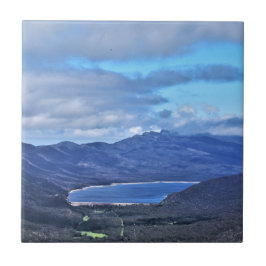 Sjö Bellfield från Boroka Lookout Kakelplatta