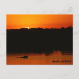 Sjö Bemidji Postcard Vykort