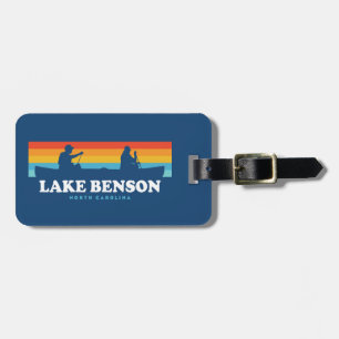 Sjö Benson North Carolina Canoe Bagagebricka