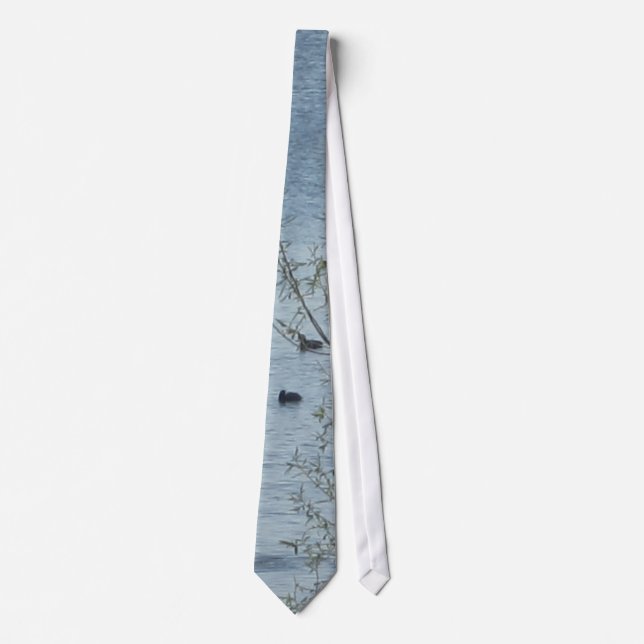 Sjö Birds Necktie Slips (Framsida)