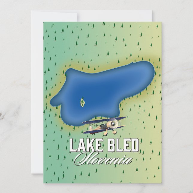 Sjö Bled Slovenien (Framsida)