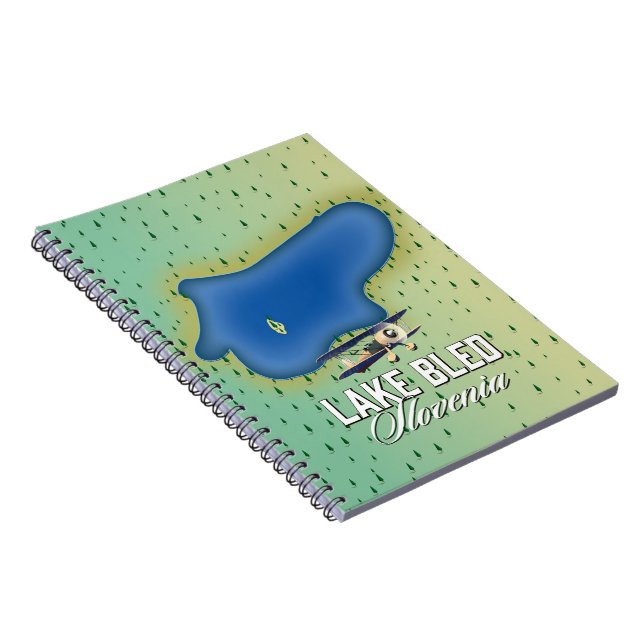 Sjö Bled Slovenien Anteckningsbok (Högra Sidan)