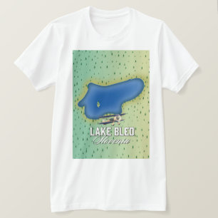 Sjö Bled Slovenien T Shirt