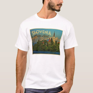 Sjö Bled Slovenien Tee Shirt