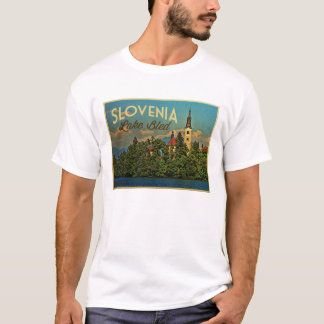 Sjö Bled Slovenien Tee Shirt