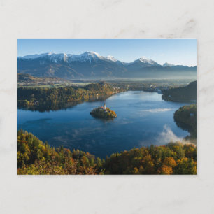 SJÖ BLED, SLOVENIEN VYKORT