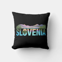 Sjö Bled Slovenska Europa Kudde