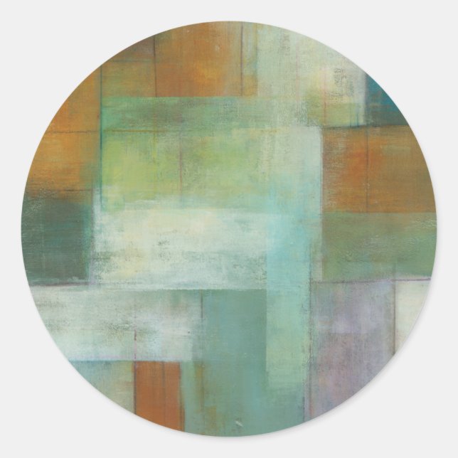 Sjö Blue Essence II Runt Klistermärke (Framsida)