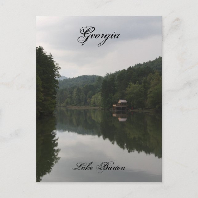 Sjö Burton vykort (Framsida)