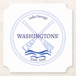 Sjö Cabin Beer Soda Drink Flaska Underlägg