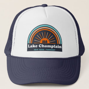 Sjö Chamblank New York Vermont Rainbow Keps