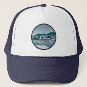 Sjö Chamblank New York Vermont Reflection Keps