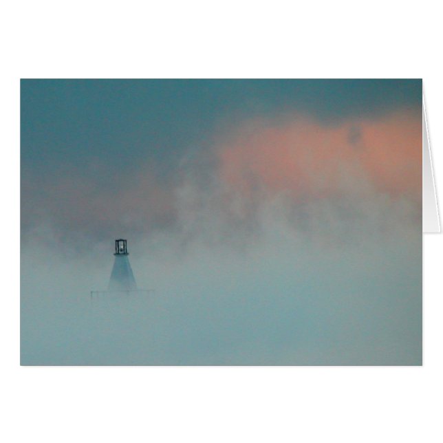 Sjö Chamblank Steam Hälsningskort (Framsidan Horizontal)