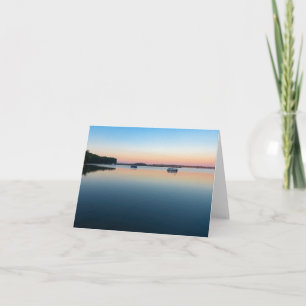 sjö chamled sunrise in saint albans Bay Tack Kort