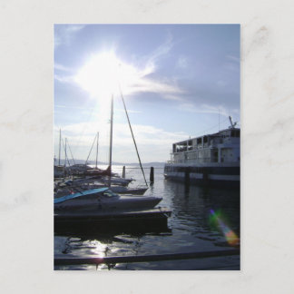 Sjö Champlain Vykort