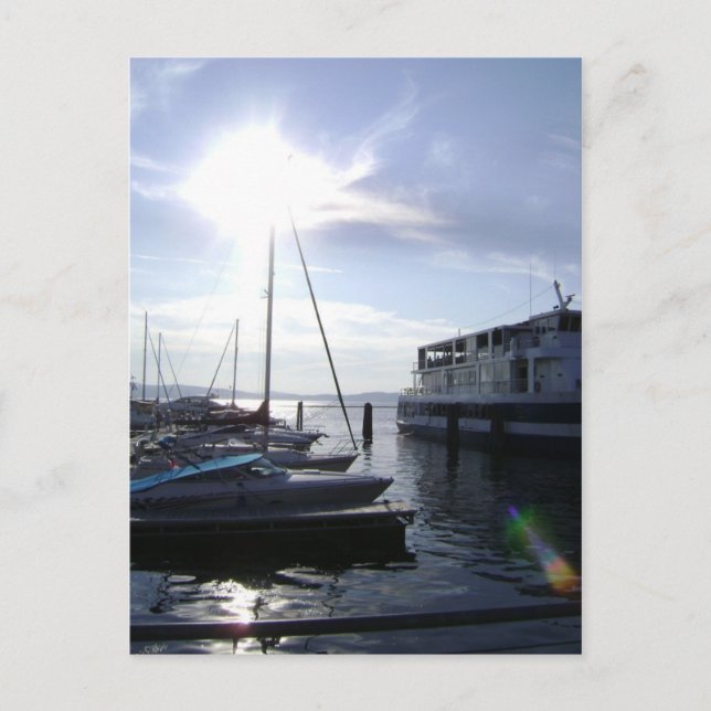 Sjö Champlain Vykort (Framsida)