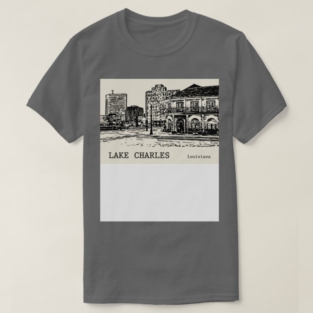Sjö Charles Louisiana TShirt - 1 T Shirt (Design framsida)