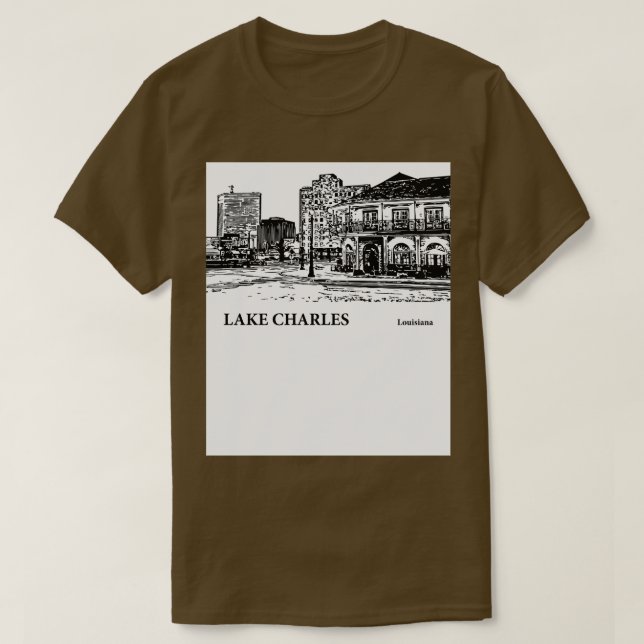 Sjö Charles Louisiana TShirt - 2 T Shirt (Design framsida)