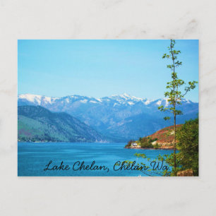 Sjö Chelan Vykort