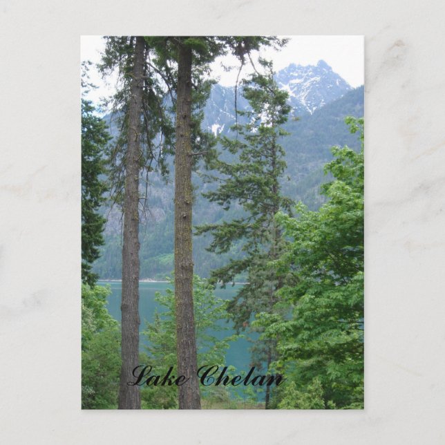 Sjö Chelan Vykort (Framsida)