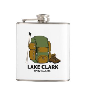 Sjö Clark National Park-ryggsäck Fickplunta
