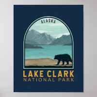 Sjö Clark National Park Vintage Emblem