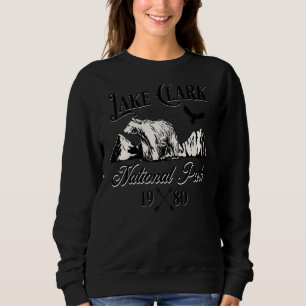 Sjö Clark nationalpark Alaska naturpark Bear Hike  T Shirt