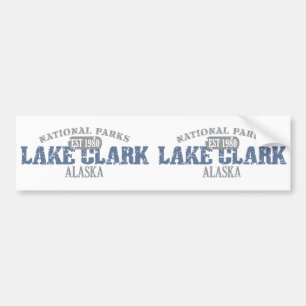 Sjö Clark nationalpark Bildekal