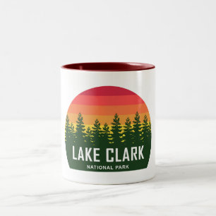Sjö Clark nationalpark Två-Tonad Mugg