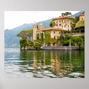 Sjö Como i Italien Poster