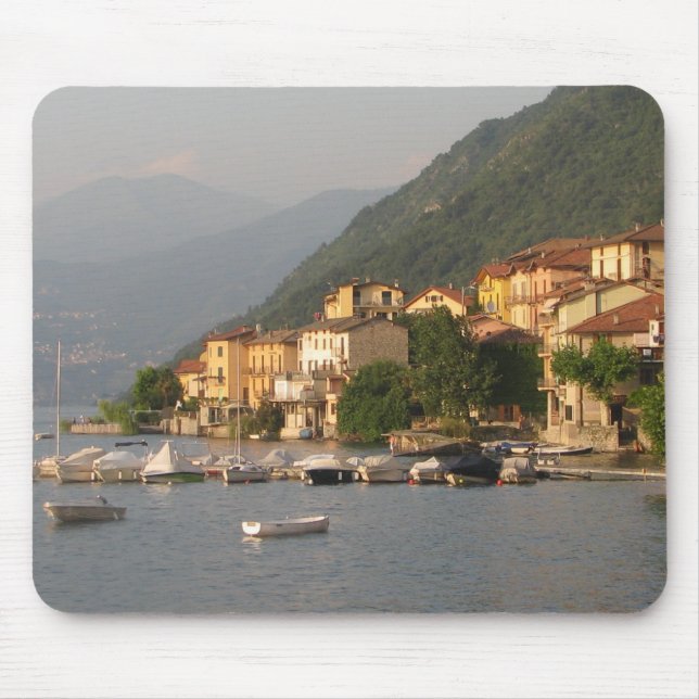 Sjö Como, italien Musmatta (Framsidan)