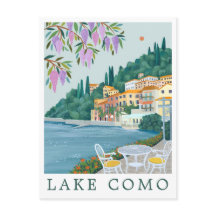 Sjö Como Italien Reseskiss