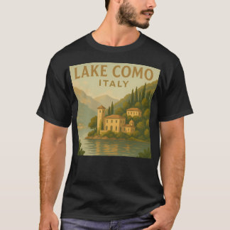 Sjö Como Italien T Shirt