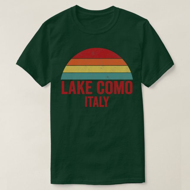 Sjö Como Italien T Shirt (Design framsida)