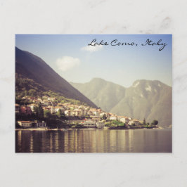 Sjö Como, italien, vykort