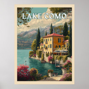 Sjö Como - Italienska Lakeside Charm Poster