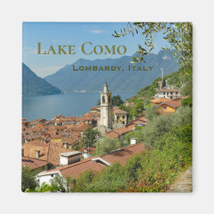 Sjö Como Lombardiet Italien Magnet