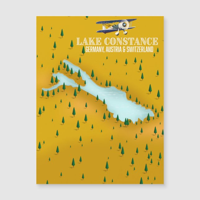Sjö Constance Tyskland, Österrike och Schweiz (Framsida)