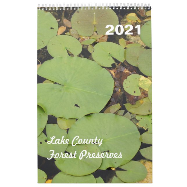 Sjö County Forest Preserve 2021 Single Page Kalender (Omslag)